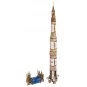UG-70257-NASA Saturn V Rocket 3D Puzzle Wood UGEARS