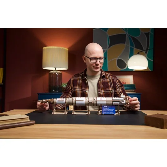 UG-70257-Fusée Saturn V de la NASA Puzzle 3D bois UGEARS