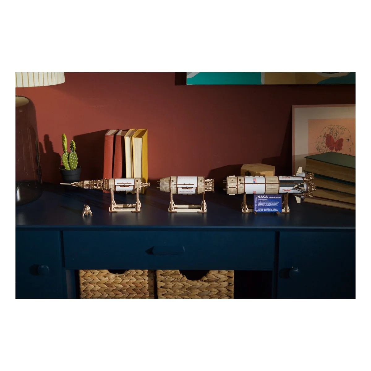 Fusée Saturn V de la NASA Puzzle 3D bois UGEARS UGEARS UG-70257 - 8