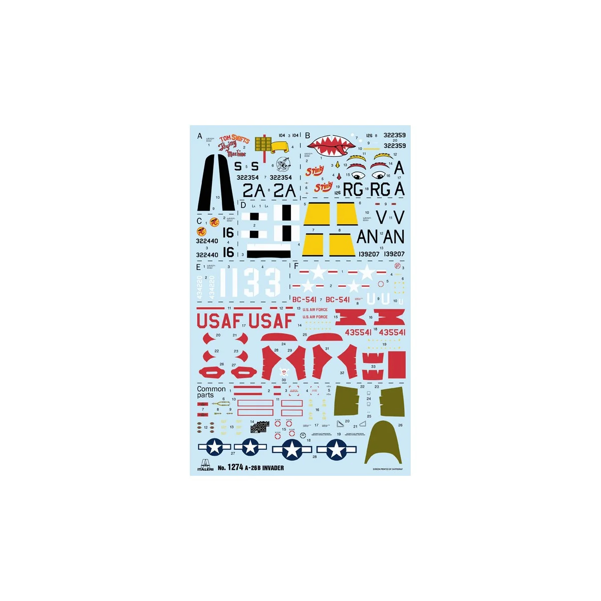 Avion A-26B Invader 1/72 Italeri Italeri I1274 - 3