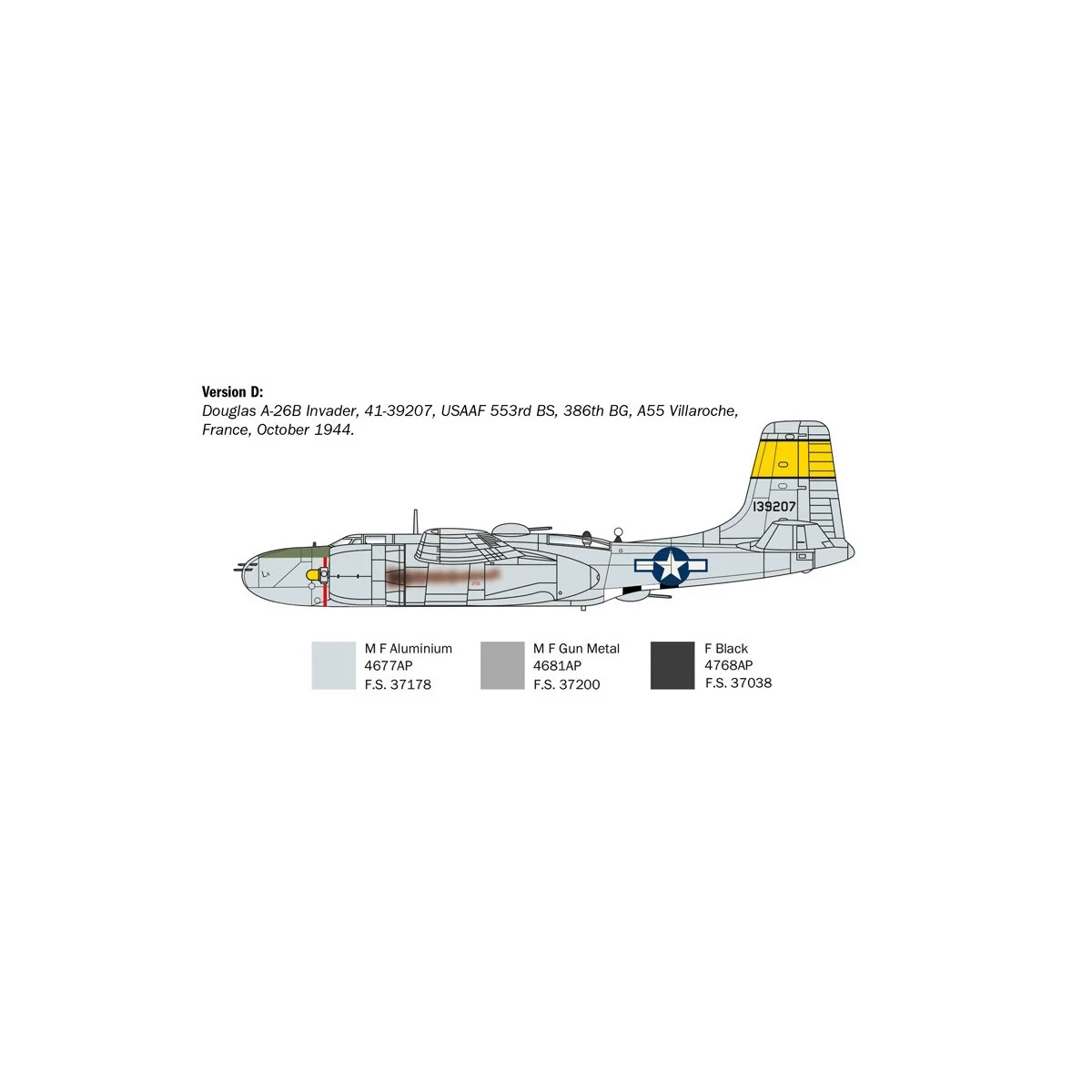 Avion A-26B Invader 1/72 Italeri Italeri I1274 - 7