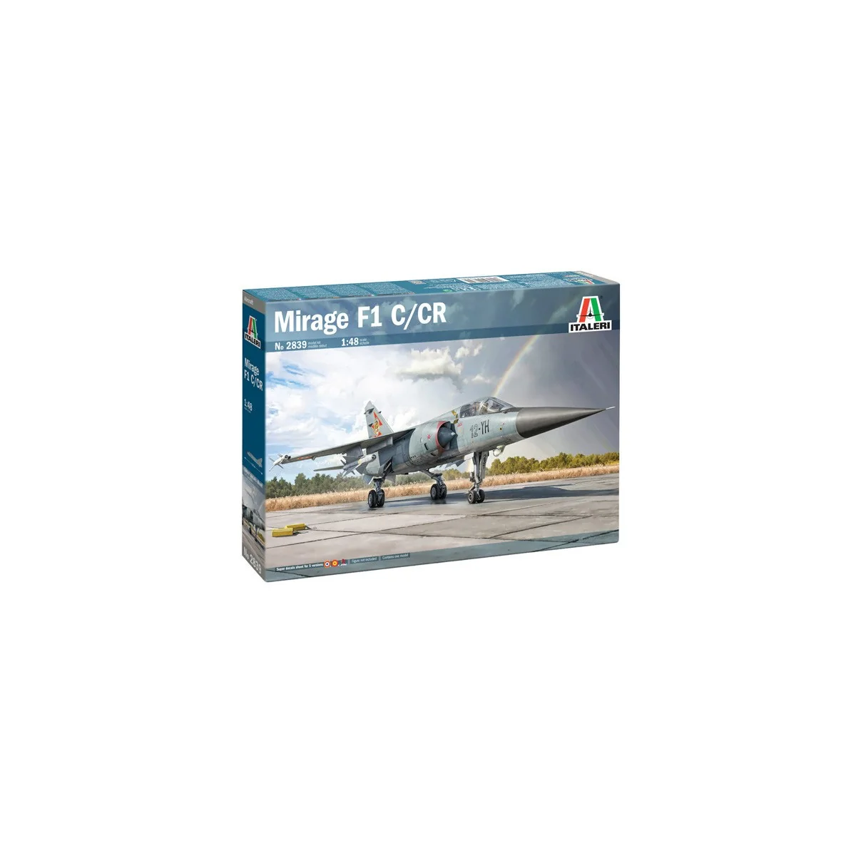 Avion Mirage F1 C/CR 1/48 Italeri Italeri I2839 - 2 Avion Mirage F1 C/CR 1/48 Italeri Italeri I2839 - 2