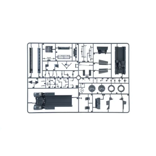 I6395-Véhicule Sd.Kfz 10/4 Flak 30 et Servants 1/35 Italeri