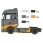 I3968-Mercedes Actros MP4 Big Space Grand Prix 1/24 Italeri Truck