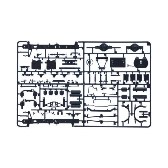 I3968-Camion Mercedes Actros MP4 Big Space Grand prix 1/24 Italeri