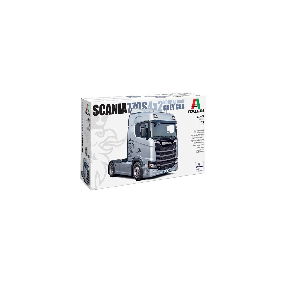 Scania 770S 4x2 "Grey Cab" 1/24 Italeri Truck Italeri I3971 - 2
