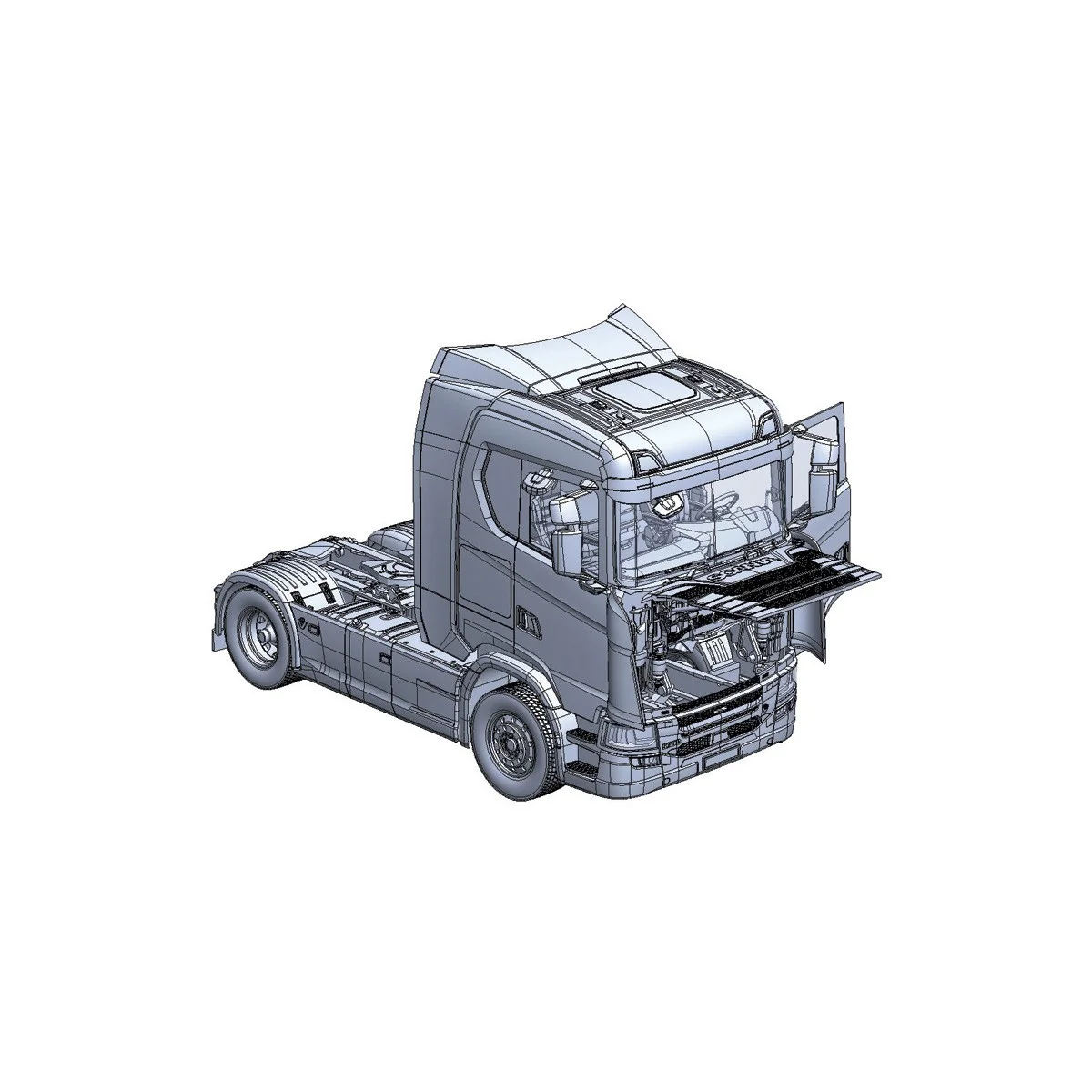 Scania 770S 4x2 "Grey Cab" 1/24 Italeri Truck Italeri I3971 - 7