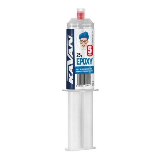 KAV56.9962.EN-Epoxy Glue 5min 25g Kavan Syringe - KAV56.9962.EN