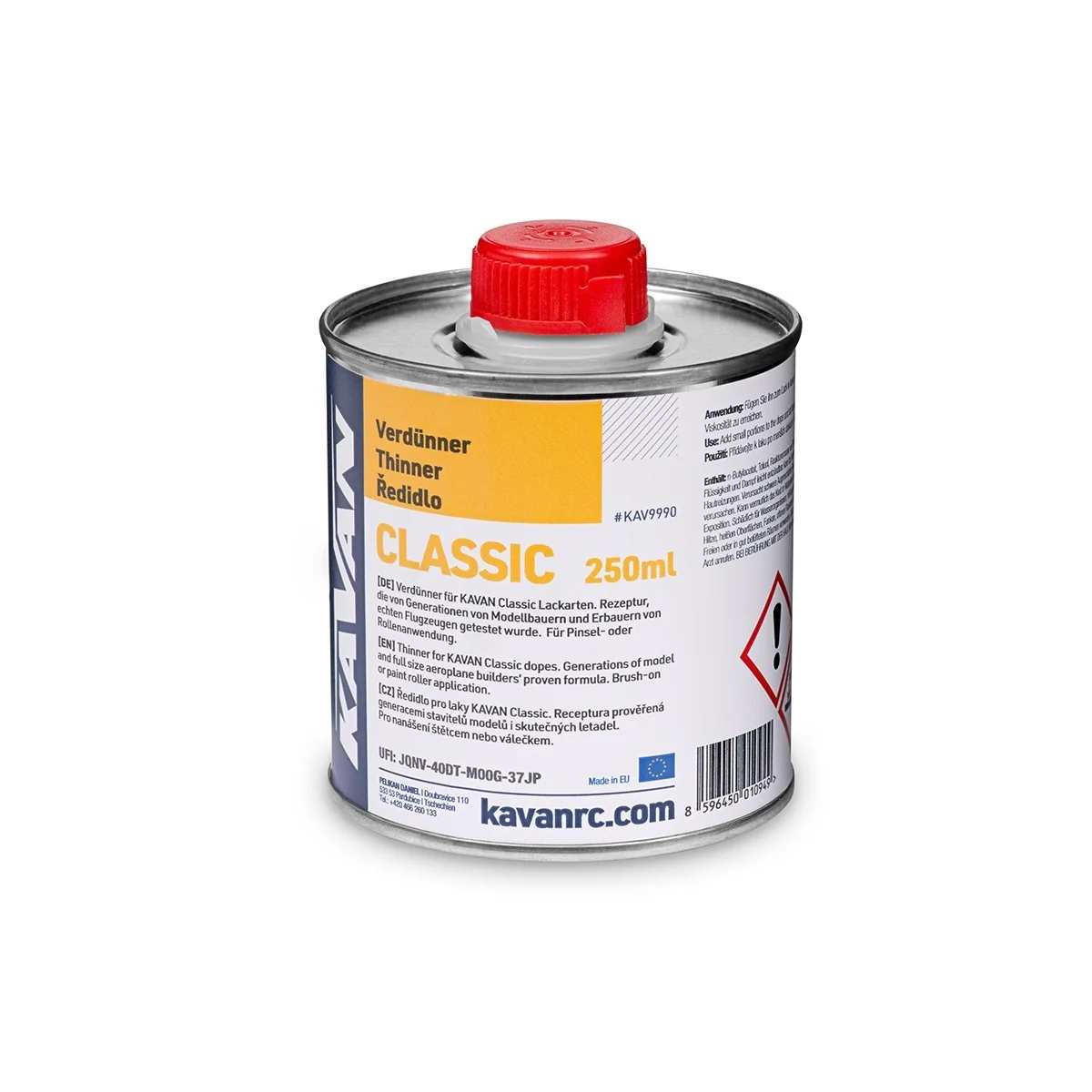 Diluant CLASSIC 250ml Kavan Kavan RC KAV9990 - 1