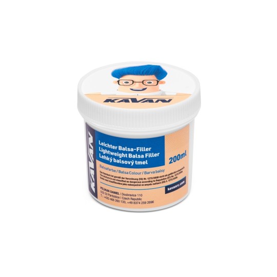 KAV56.9982.EN-Mastic léger pour balsa 200ml (couleur balsa) Kavan