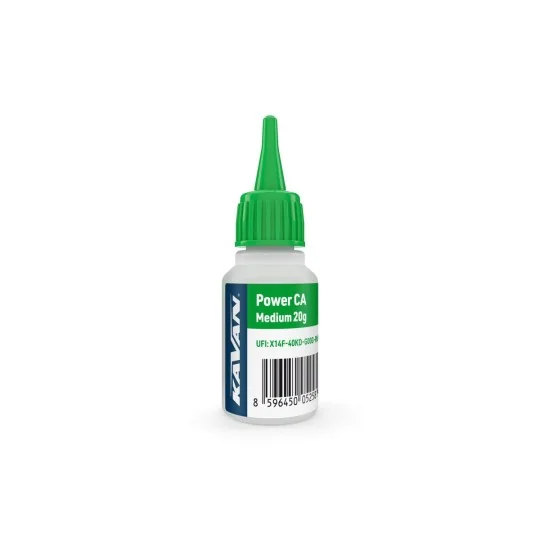 Medium Cyano Glue 20g Kavan Kavan RC KAV56.9952.EN - 1 KAV56.9952.EN-Medium Cyano Glue 20g Kavan - KAV56.9952.EN