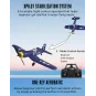 V761-8V2-Avion Corsair F4U 400mm V2 avec stabilisateur de vol RTF Volantex - V761-8V2