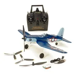 Avion Corsair F4U 400mm V2 avec stabilisateur de vol RTF Volantex Volantex V761-8V2 - 1