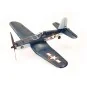 V761-8V2-Avion Corsair F4U 400mm V2 avec stabilisateur de vol RTF Volantex