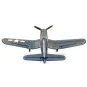 V761-8V2-Avion Corsair F4U 400mm V2 avec stabilisateur de vol RTF Volantex