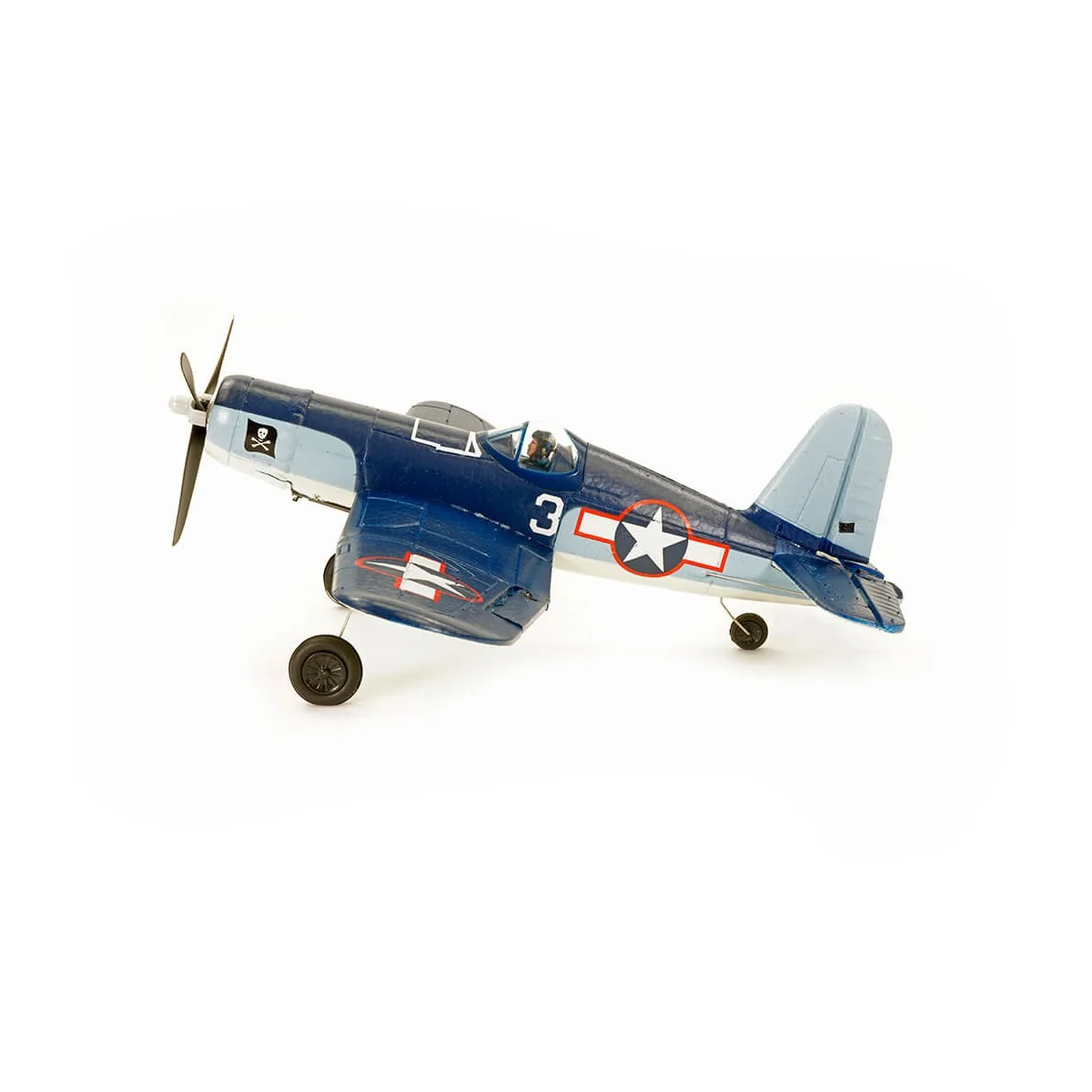 Corsair F4U 400mm V2 aircraft with Volantex RTF flight stabilizer Volantex V761-8V2 - 5
