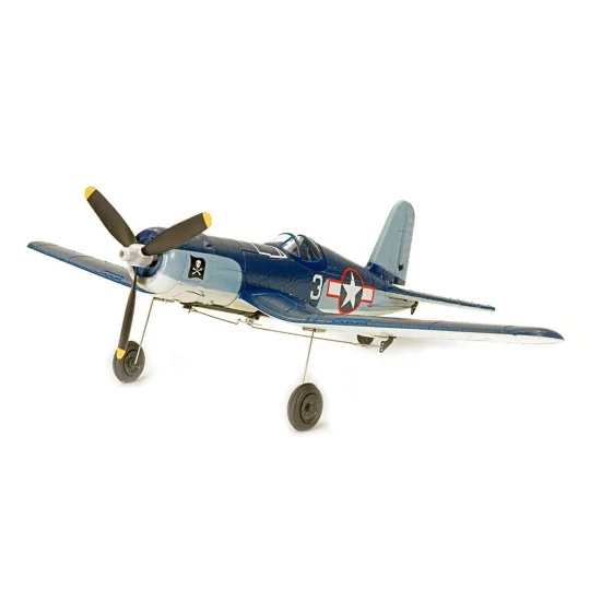 V761-8V2-Avion Corsair F4U 400mm V2 avec stabilisateur de vol RTF Volantex
