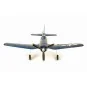 V761-8V2-Avion Corsair F4U 400mm V2 avec stabilisateur de vol RTF Volantex