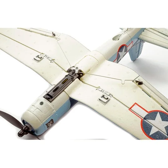 V761-8V2-Avion Corsair F4U 400mm V2 avec stabilisateur de vol RTF Volantex - V761-8V2