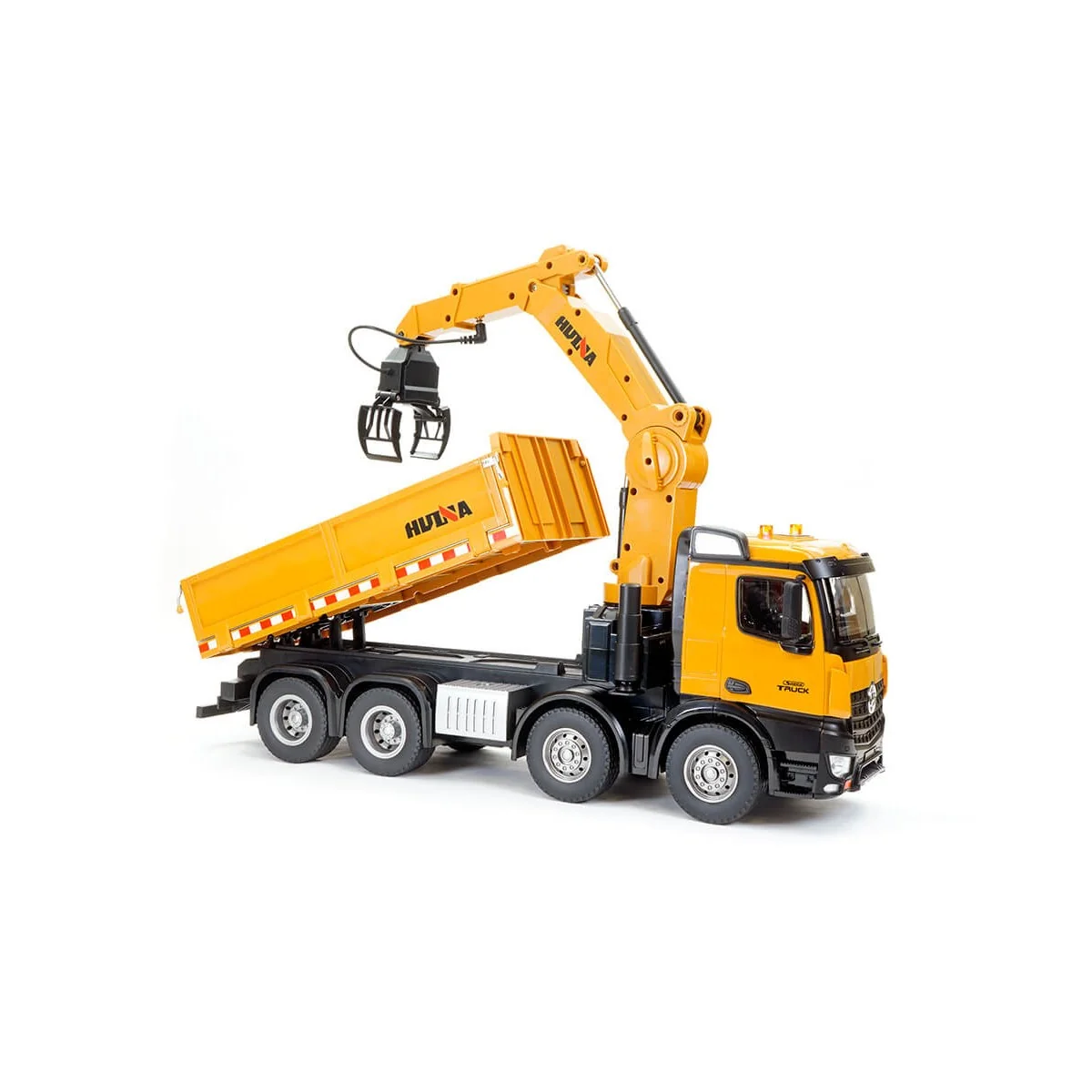 Camion benne avec Grue RC 8 roues 1/14 2.4Ghz - HuiNa HuiNa Toys CY1538 - 1