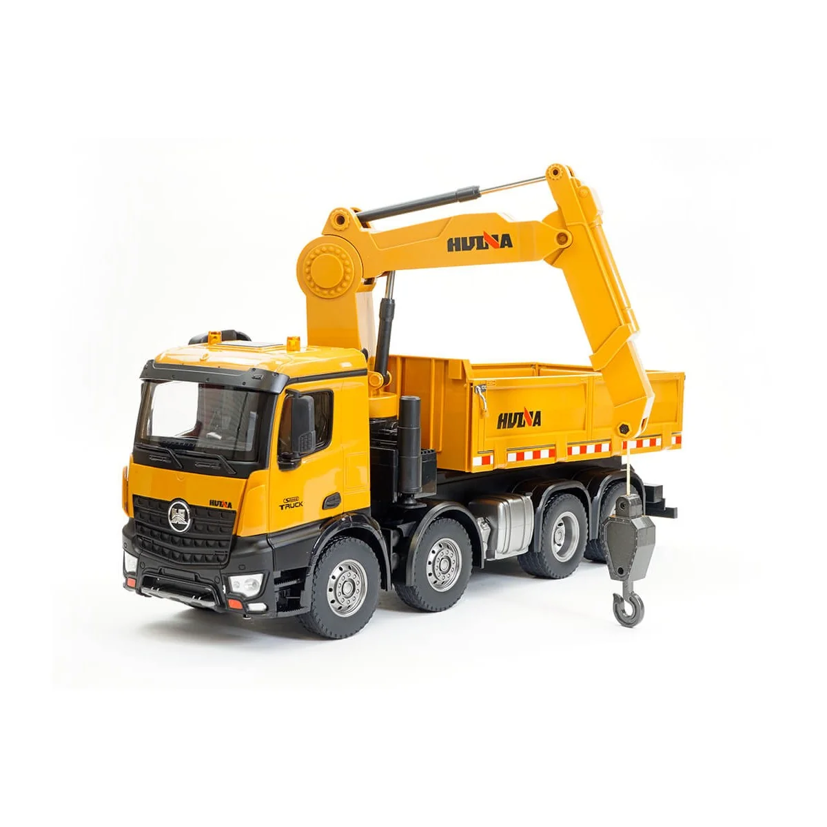 Dump Truck with RC Crane 8 Wheels 1/14 2.4Ghz - HuiNa HuiNa Toys CY1538 - 2