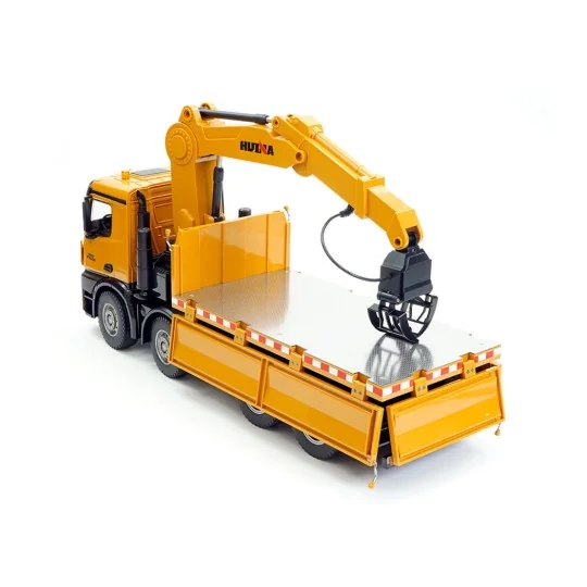 CY1538-Camion benne avec Grue RC 8 roues 1/14 2.4Ghz - HuiNa - CY1538