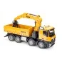CY1538-Dump Truck with RC Crane 8 Wheels 1/14 2.4Ghz - HuiNa