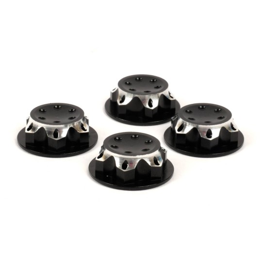 Acorn Wheel Nuts Buggy 1/8 17mm Black (4) T2m T2M T422624N - 1 T422624N-Acorn Wheel Nuts Buggy 1/8 17mm Black (4) T2m - T422624N