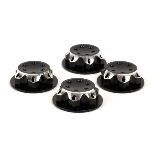 Acorn Wheel Nuts Buggy 1/8 17mm Black (4) T2m T2M T422624N - 1 T422624N-Acorn Wheel Nuts Buggy 1/8 17mm Black (4) T2m - T422624N