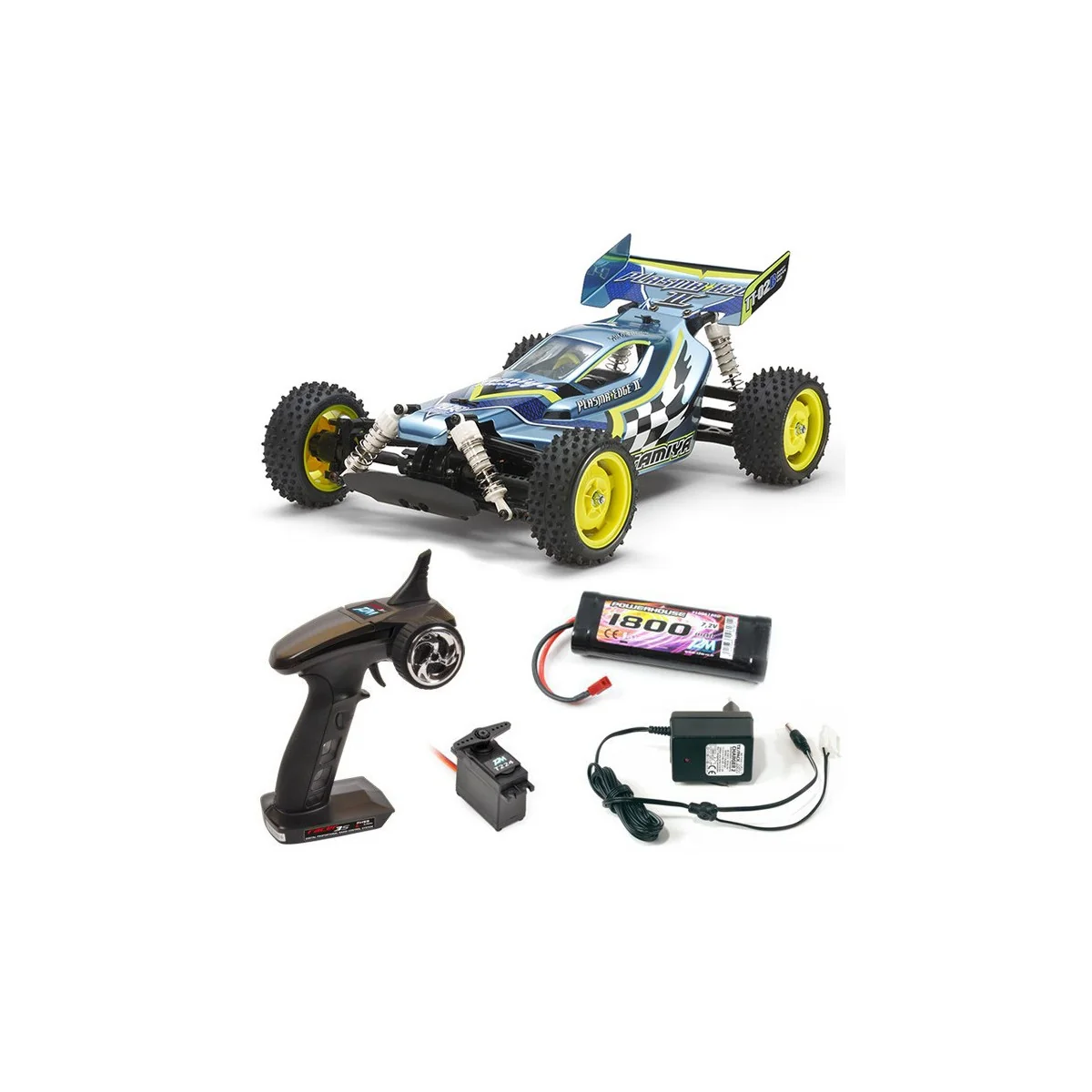 Plasma Edge II TT-02B 1/10 Kit RTR Combo Tamiya Tamiya 58630L - 1