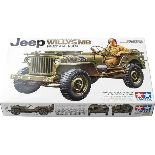 35219-Jeep Willys 1/4 Ton 1/35 Tamiya