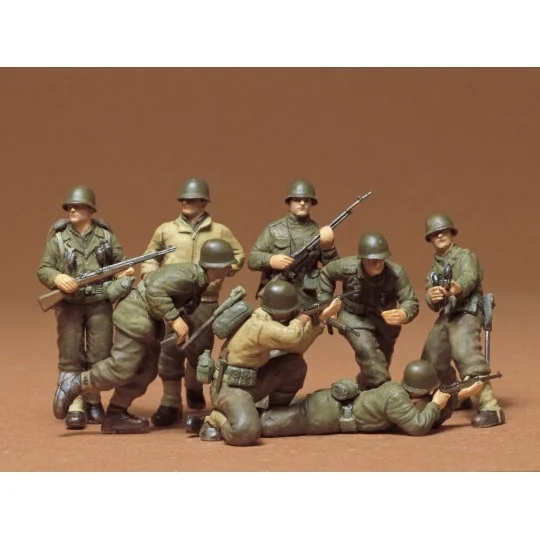 35048-Infanterie U.S. Front Européen 1/35 Tamiya - 35048