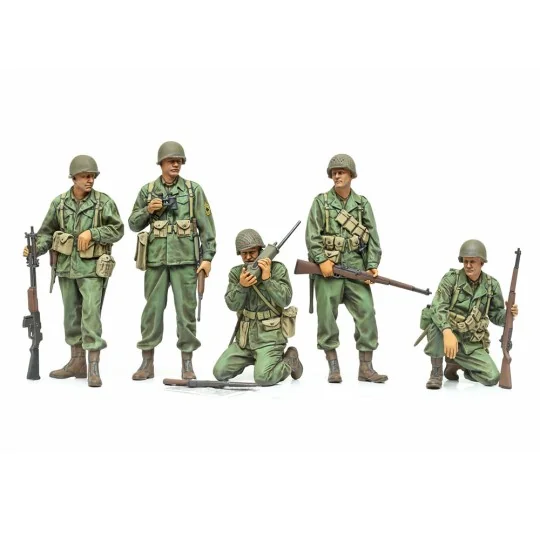 Groupe d'éclaireurs U.S. 2é G.M. 1/35 Tamiya Tamiya 35379 - 1 35379-Groupe d'éclaireurs U.S. 2é G.M. 1/35 Tamiya - 35379