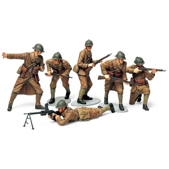 Infanterie Française 1940 1/35 Tamiya Tamiya 35288 - 1 35288-Infanterie Française 1940 1/35 Tamiya - 35288