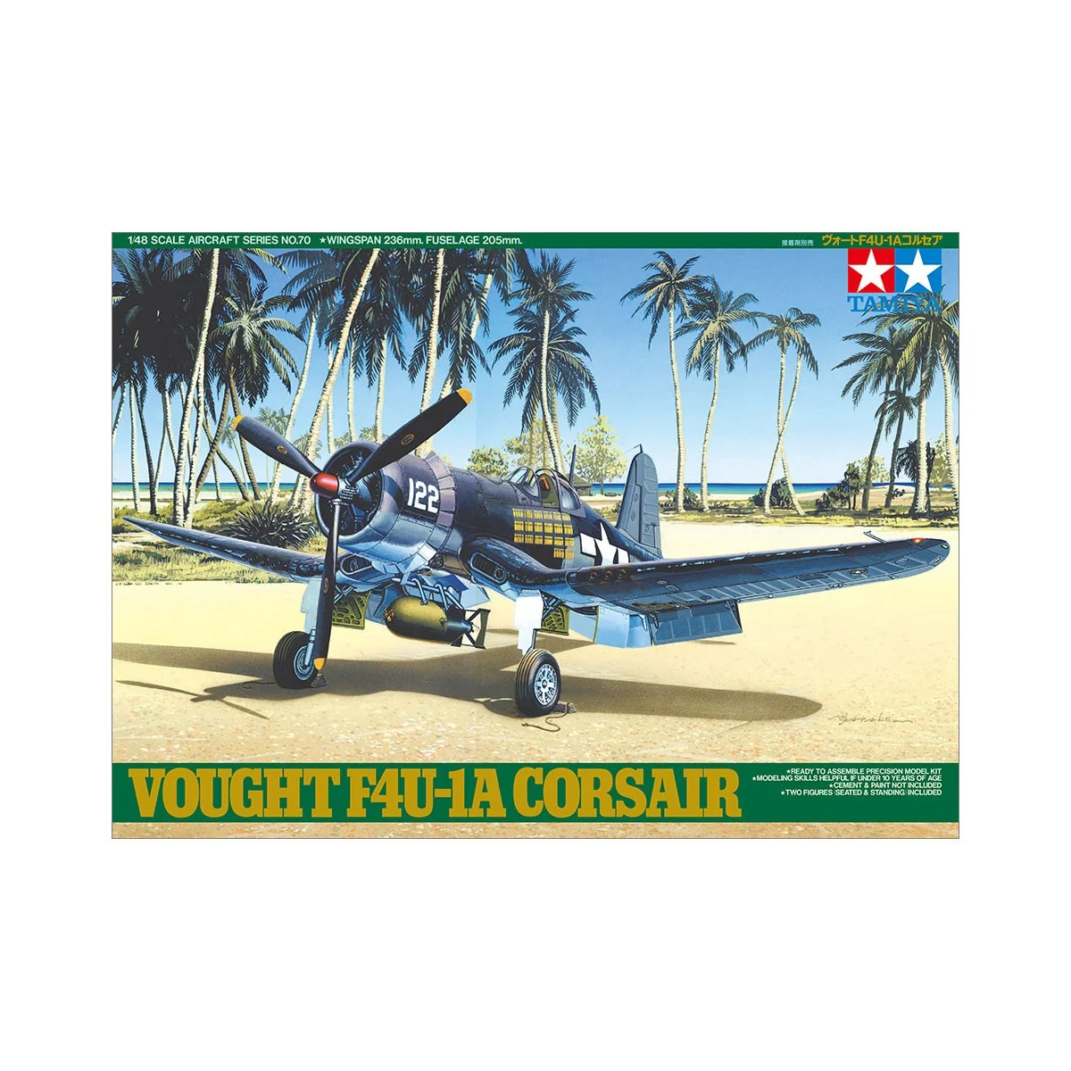 Corsair F4U-1A 1/48 Tamiya Tamiya 61070 - 2