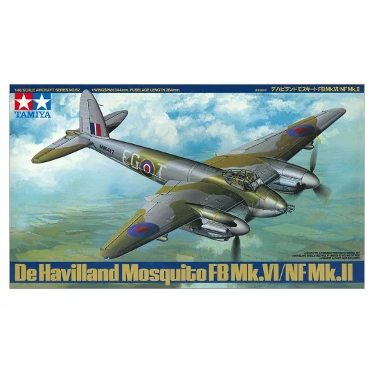Mosquito FB Mk.VI 1/48 Tamiya Tamiya 61062 - 2 61062-Mosquito FB Mk.VI 1/48 Tamiya - 61062