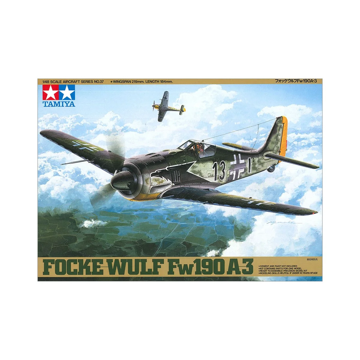 Focke Wulf Fw190A-3 1/48 Tamiya Tamiya 61037 - 2