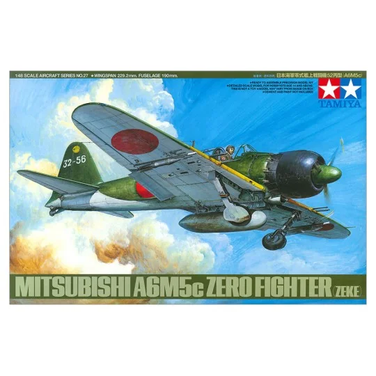 61027-A6M5c Zero Model 52 1/48 Tamiya - 61027