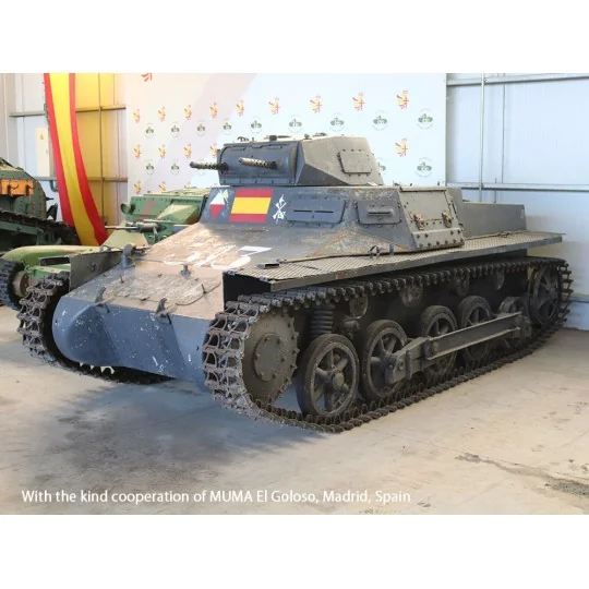 Panzer I Ausf.B 1/35 Tamiya Tamiya 35388 - 12 35388-Panzer I Ausf.B 1/35 Tamiya - 35388