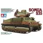 35344-French SOMUA S35 1/35 Tamiya tank
