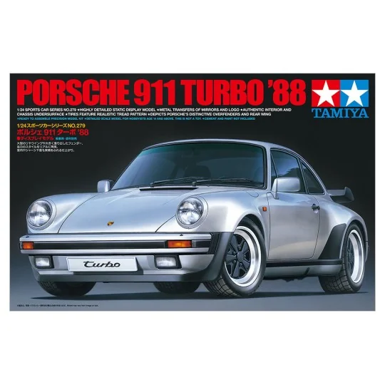 24279-Porsche 911 Turbo 1988 1/24 Tamiya - 24279