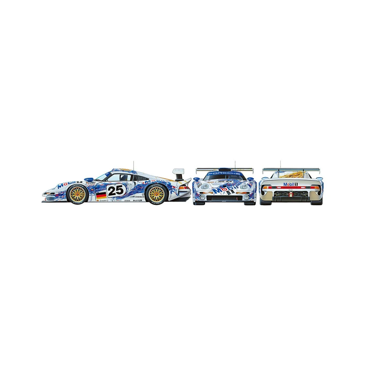 Porsche 911 GT1 1/24 Tamiya Tamiya 24186 - 3 Porsche 911 GT1 1/24 Tamiya Tamiya 24186 - 3