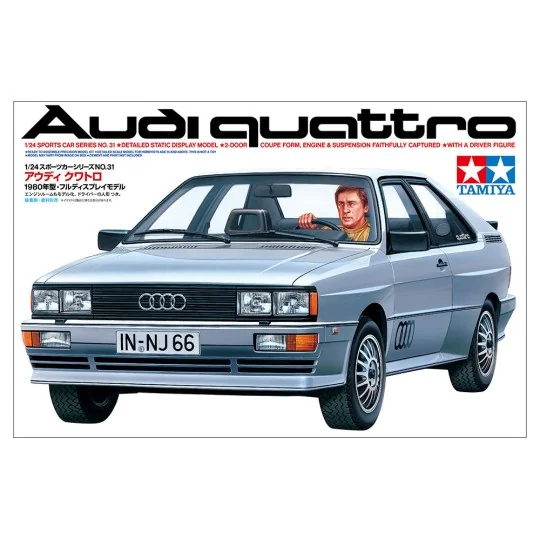 24031-Audi Quattro 1/24 Tamiya - 24031