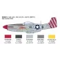 Avion P-51D Mustang Aces 1/72 Italeri Italeri I1484 - 5 I1484-Avion P-51D Mustang Aces 1/72 Italeri - I1484
