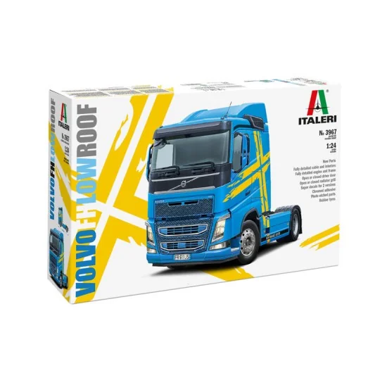 Volvo FH Low Roof 1/24 Italeri Truck Italeri I3967 - 2 I3967-Volvo FH Low Roof 1/24 Italeri Truck - I3967