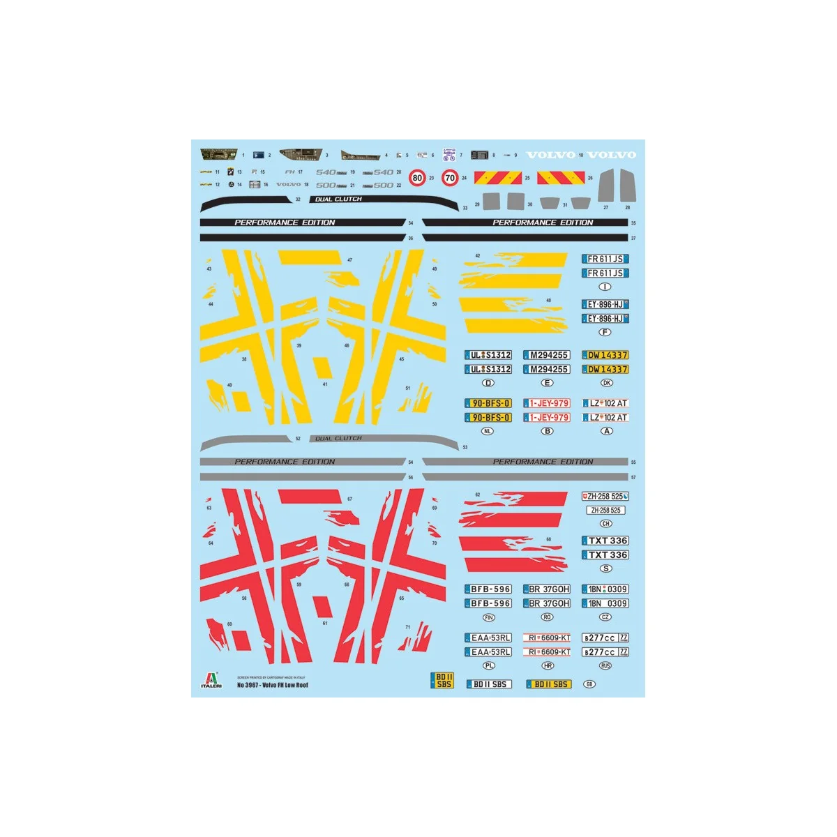 Volvo FH Low Roof 1/24 Italeri Truck Italeri I3967 - 3