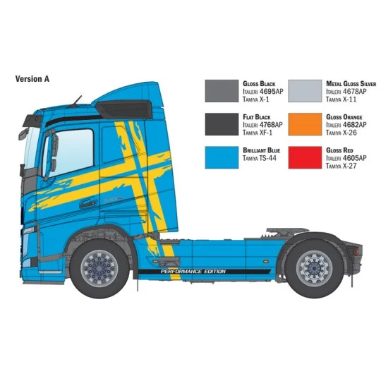 I3967-Camion Volvo FH Low Roof 1/24 Italeri - I3967
