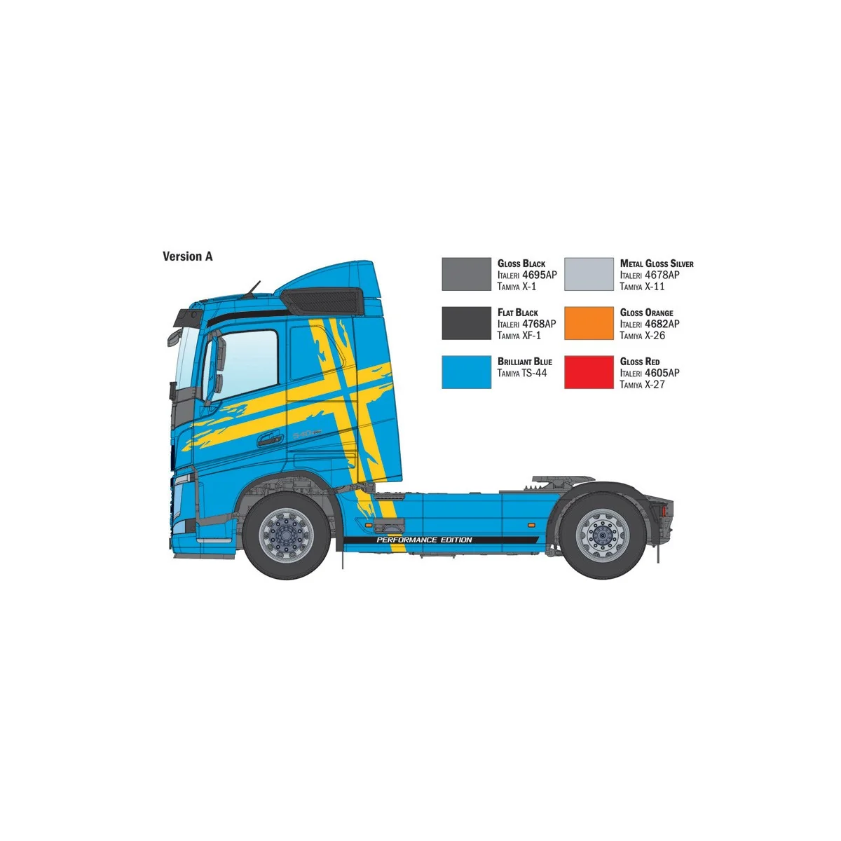 Volvo FH Low Roof 1/24 Italeri Truck Italeri I3967 - 5 Volvo FH Low Roof 1/24 Italeri Truck Italeri I3967 - 5
