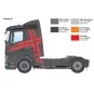 Volvo FH Low Roof 1/24 Italeri Truck Italeri I3967 - 6 I3967-Volvo FH Low Roof 1/24 Italeri Truck - I3967