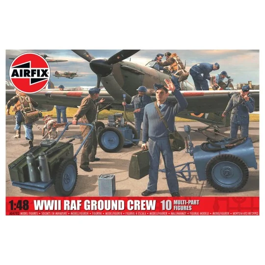 A04702-Ground Crew RAF WWII 1/48 Airfix - A04702